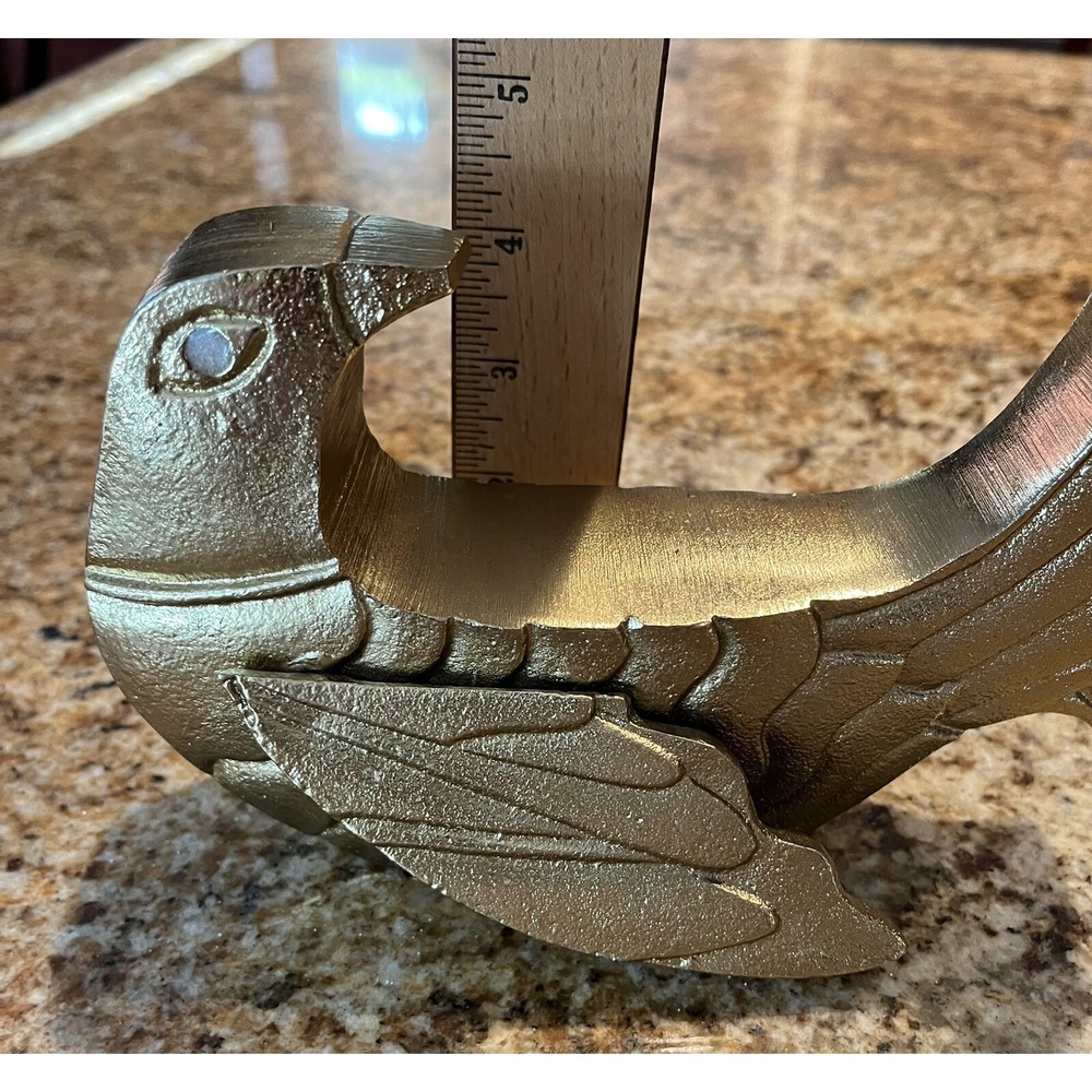 Project 62 Brass Tone Decorative Birds MCM Set Of 2‎ Metal HTF Gorgeous - Picture 13 of 13